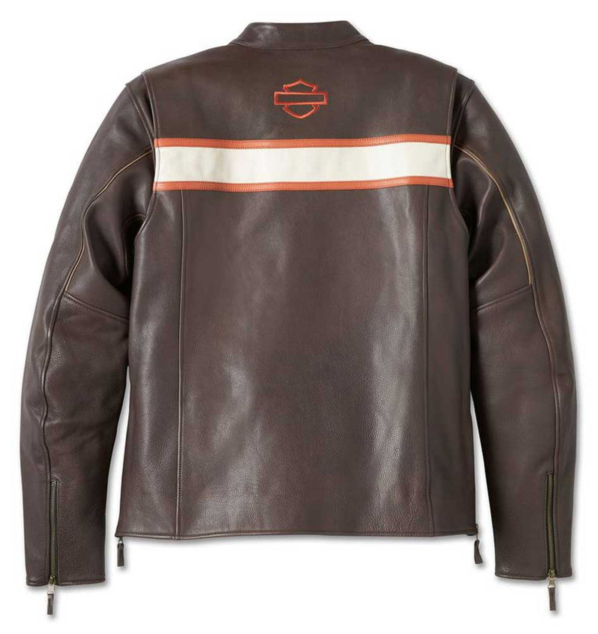 Harley-Davidson Men’s Victory Lane II Leather Jacket – Java Brown