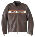 Harley-Davidson Men’s Victory Lane II Leather Jacket – Java Brown