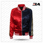 Property Of The Joker Harley Quinn Jacket Bomber Cosplay Costume Outfit