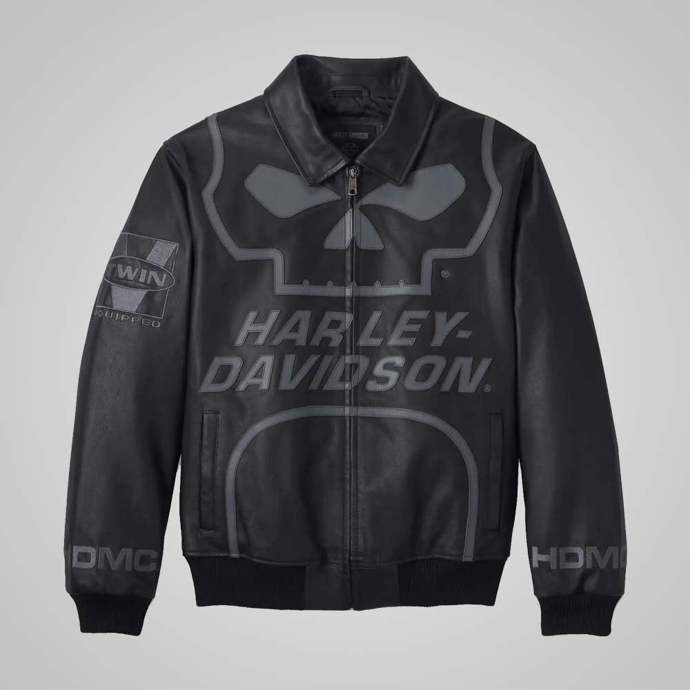 Harley Davidson New Willie G Skull Leather Master Jacket