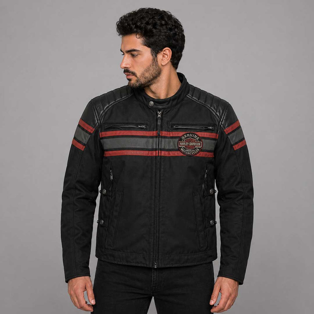 Harley Davidson Men's H-D Triple Vent System Rutland Riding Jacket