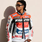 Classic Repsol Men’s Honda Motorbike Racing Jacket