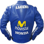 Honda Repsol Cx Cowhide Motorbike Leather Jacket