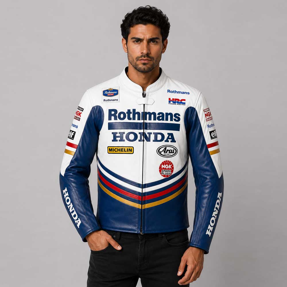 Honda Rothmans Racing Leather Jacket
