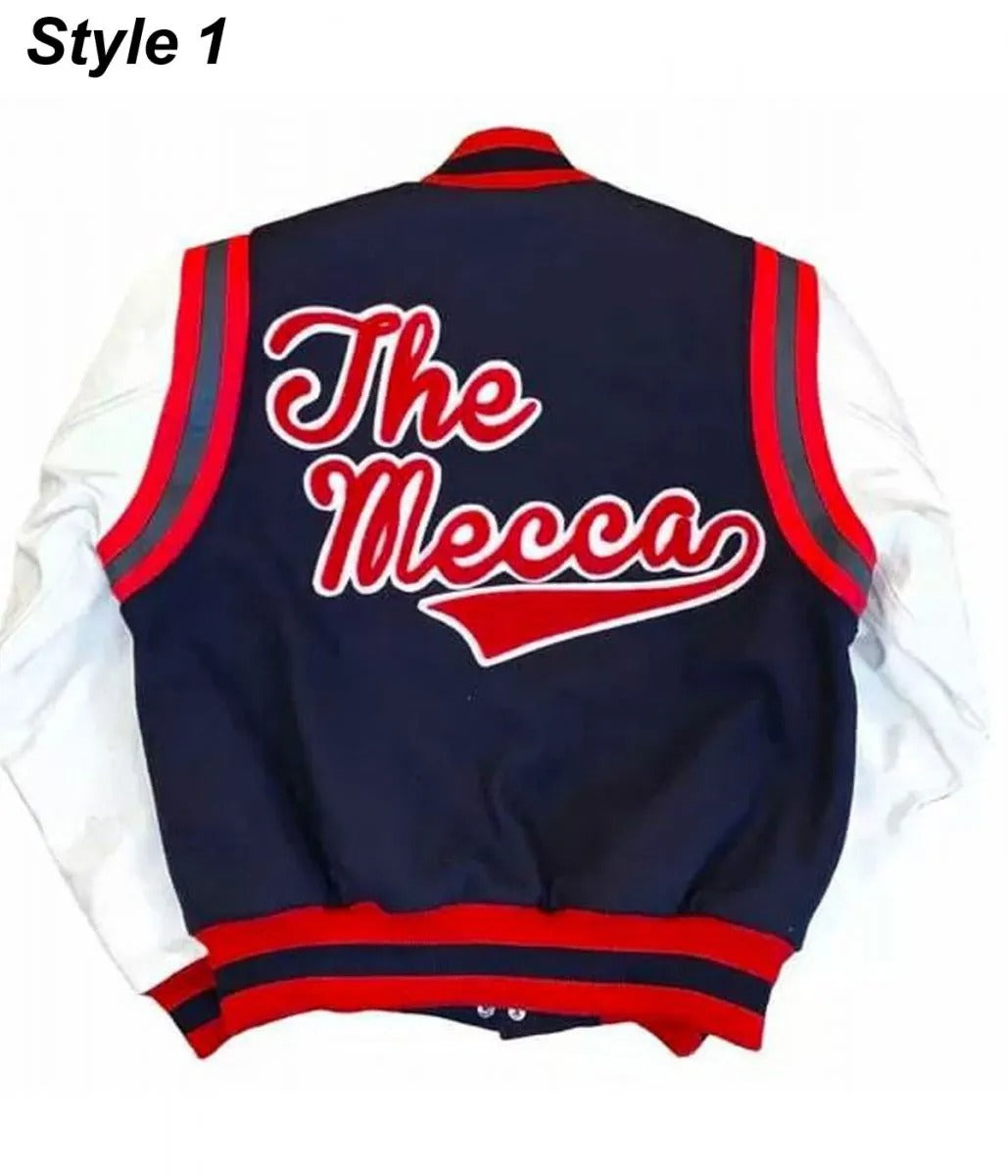 Howard University The Mecca Varsity Jacket - Iconic HBCU Style