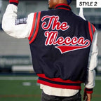 Howard University The Mecca Varsity Jacket - Iconic HBCU Style