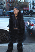 3/4 Fox Vest with Hood