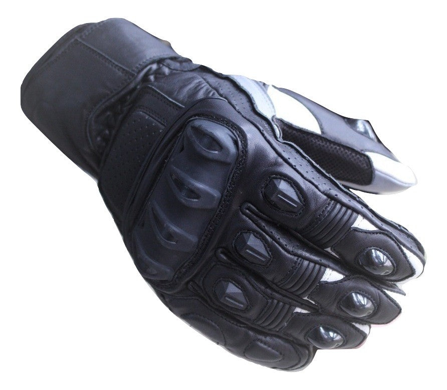 Motorcycle Black Kangaroo Probiker Street Leather Touch Screen Campatible Gloves