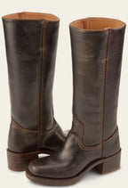 Custom Noor Ahmed Leather Boots