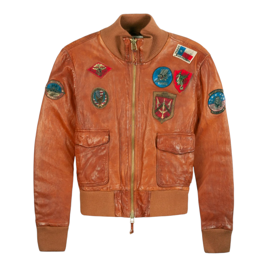 Official Miss Top Gun® Leather Jacket