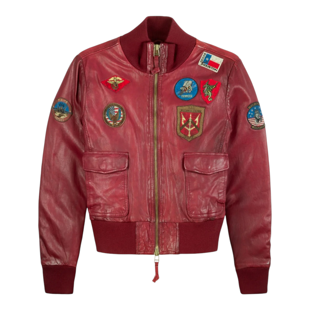Official Miss Top Gun® Leather Jacket