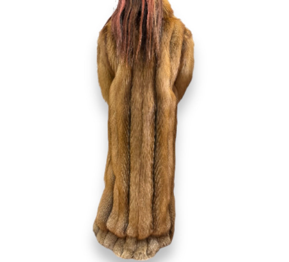 Full Length Full Skin Fox Coat