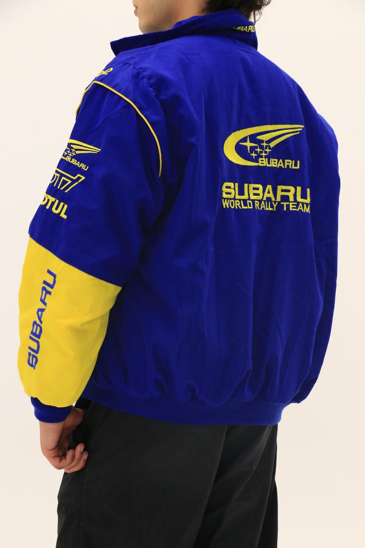 SUBARU RALLY F1 RACING JACKET - BLUE