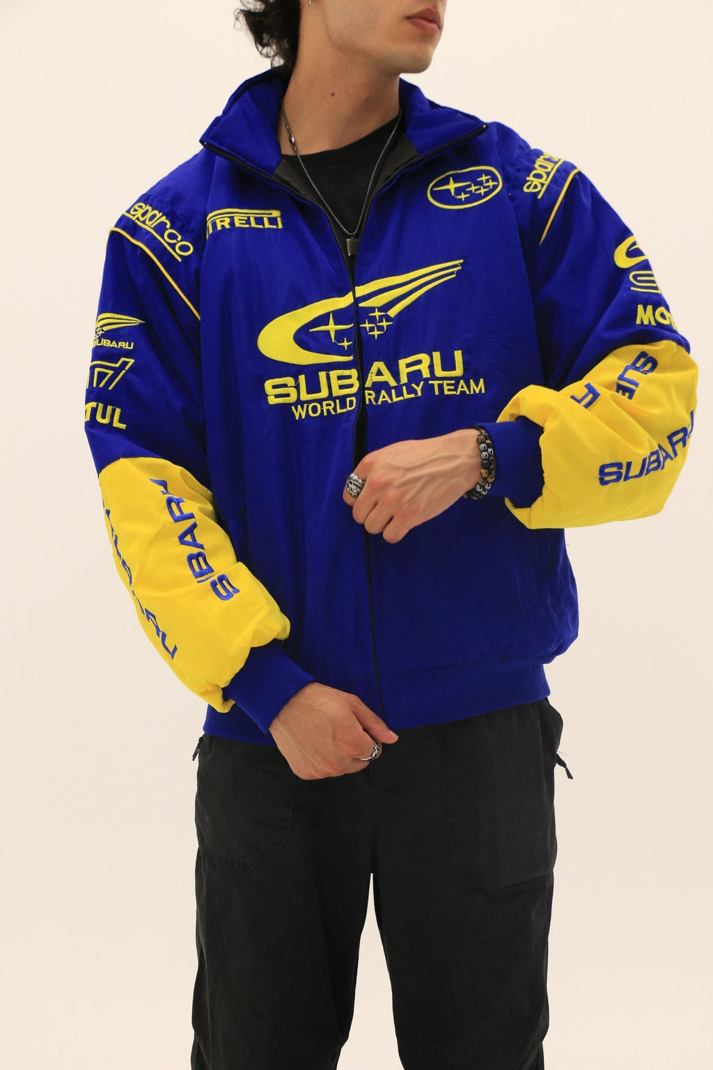 SUBARU RALLY F1 RACING JACKET - BLUE