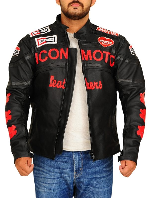 Iconic Icon Moto Biker Jacket