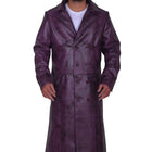 Injustice 2 Purple Leather Coat