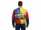 JEFF HAMILTON / Mammoth Mercedes SL-450 Italian Leather Bomber Jacket