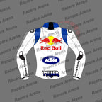 Jack Miller KTM White British GP 2024 Biker Leather Jacket