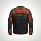 Men’s Gastone Colorblocked Riding Jacket – Harley Style Motorcycle Jacket