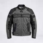 Men’s Codec Textile & Mesh Riding Jacket – Harley Style Ventilated Motorcycle Jacket