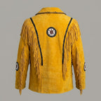 Men’s Suede Western Fringe Jacket – Vintage Cowboy jacket