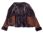 Reyna's Tan Sheepskin Shearling B-3 Bomber Style Jacket