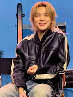 Jimin Event 2026 Leather Jacket