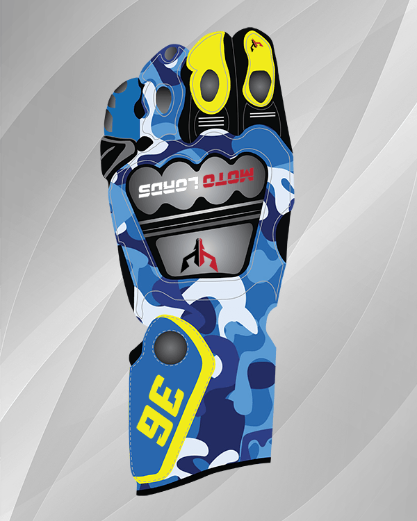 Joan Mir MotoGP 2020 Leather Race Gloves