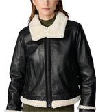 Womens Oaklynn Brown Leather Jacket