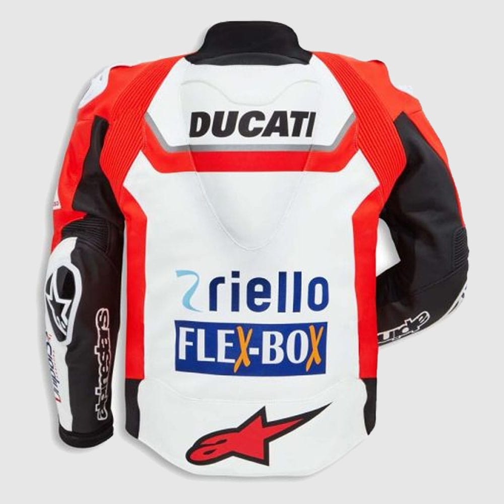 Jorge Lorenzo Ducati Flexbox MotoGP Leather Jacket