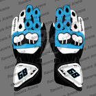 Jorge Martin Ducati Pramac MotoGP 2022 Motorcycle Leather Gloves