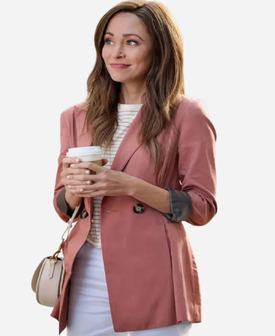 Junebug 2024 Autumn Reeser Pink Blazer