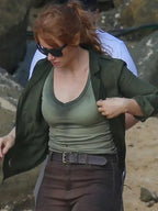 Jurassic World Dominio 2022 Bryce Dallas Howard Cotton Jacket