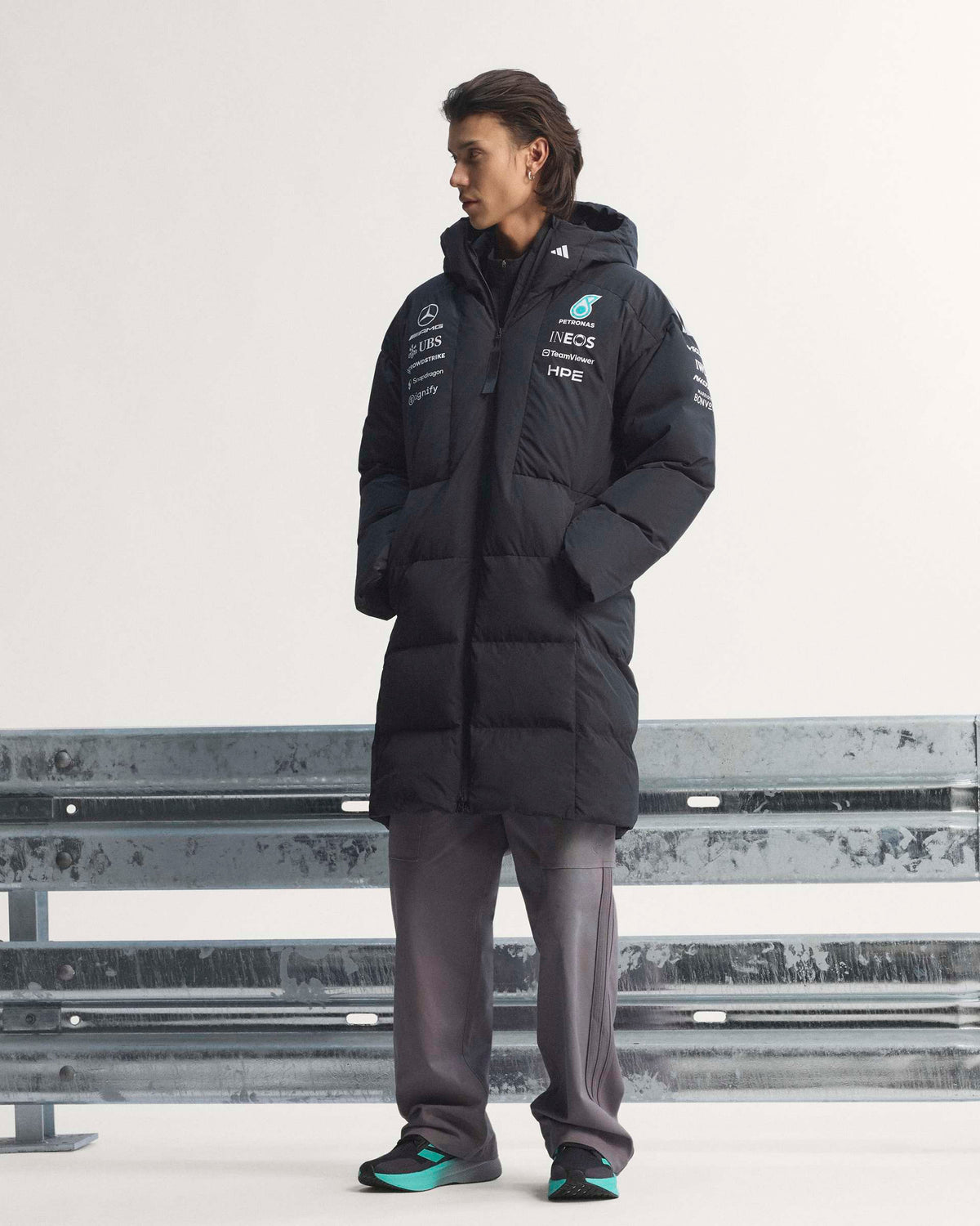 Mens 2026 Team Winter Jacket Black