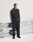 Mens Las Vegas Track Top Black/Teal