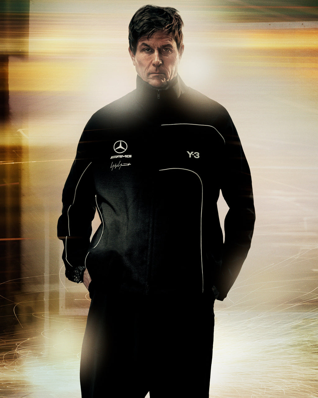 Y-3 Team Track Jacket Black