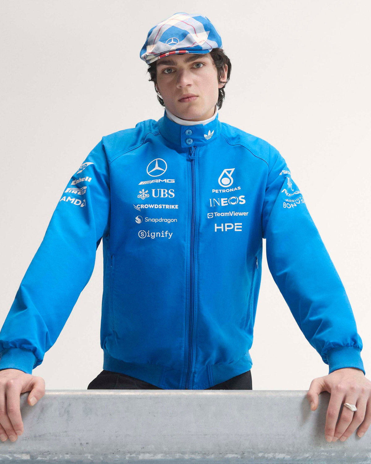 Mens 2026 Blue Wonder Team Harrington Jacket Blue