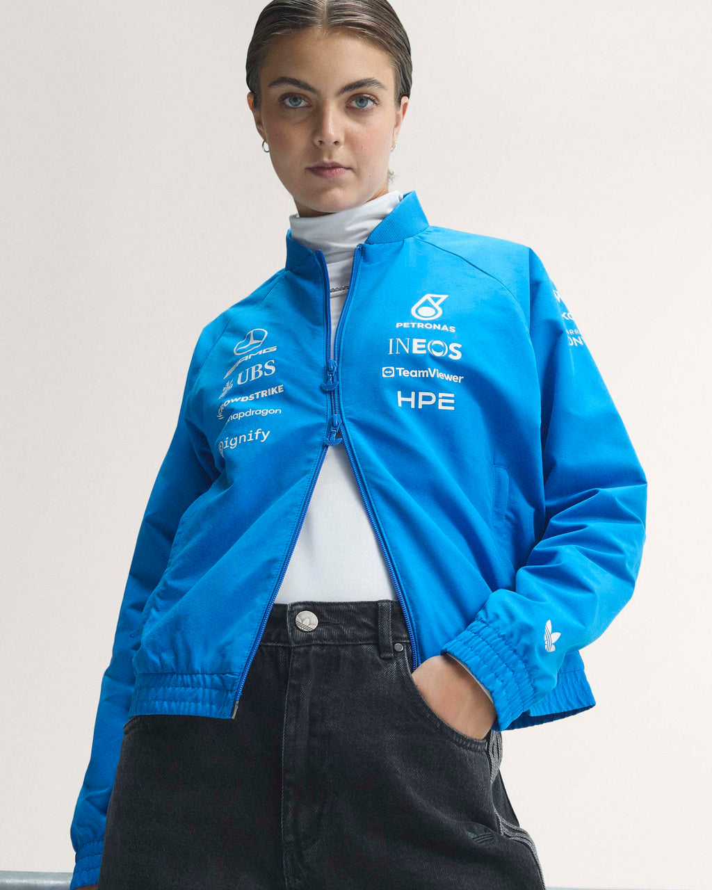 Womens 2026 Blue Wonder Team Jacket Blue