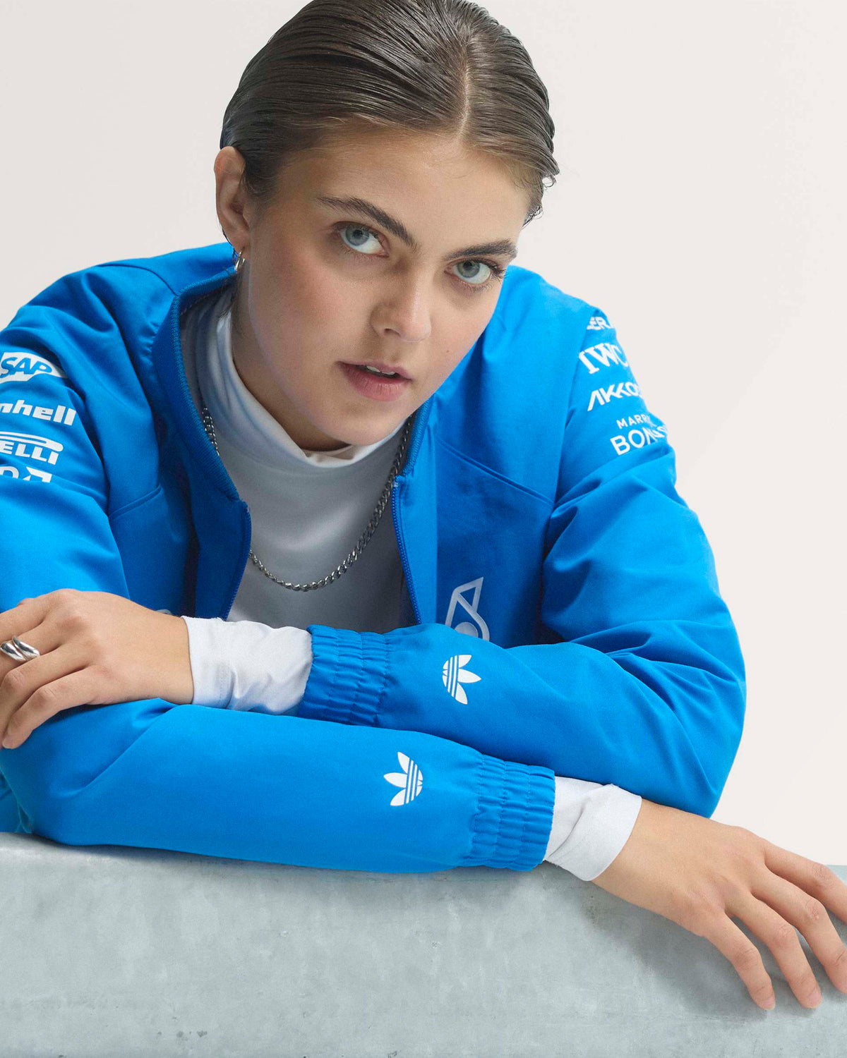 Womens 2026 Blue Wonder Team Jacket Blue
