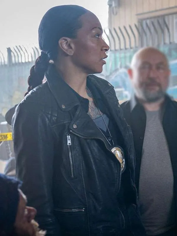 Kali Reis Mercy Black Leather Jacket