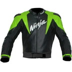 Kawasaki Ninja Racing Team Motorcycle Leather Jacket