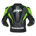 Kawasaki Ninja Racing Team Motorcycle Leather Jacket
