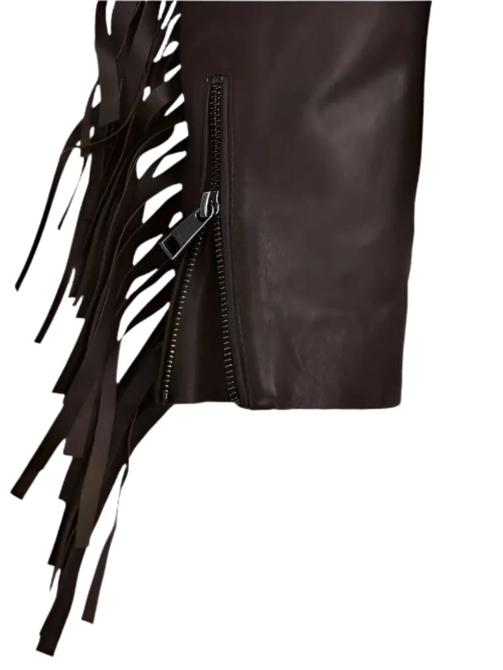 Kendall Jenner Fringe Leather Jacket