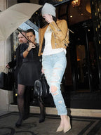 Kendall Jenner Fringe Leather Jacket