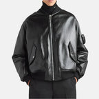 Kim Kardashian The Kardashians Leather Bomber Jacket
