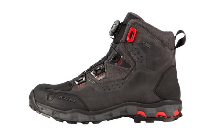 Klim Outlander GTX Boot Asphalt/High Risk Red
