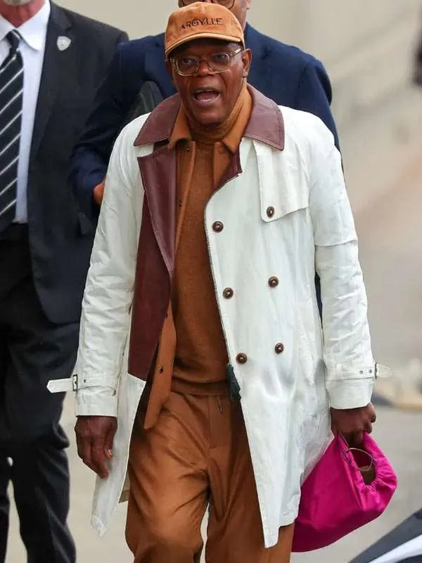 LA 2025 Samuel L. Jackson White Coat