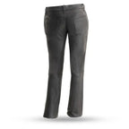 Ladies Motorcycle Leather Pants Back Side View