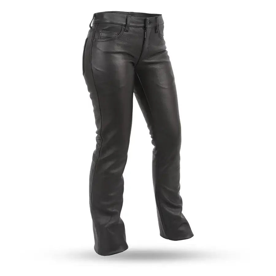 Ladies Motorcycle Leather Pants