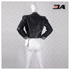 Ladies Fashion Studded Punk Rock Leather Jacket SJW159